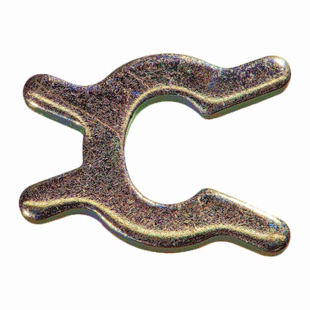 Midwest Fastener X-Washer Split Retaining Ring, Steel, 6 PK 932611